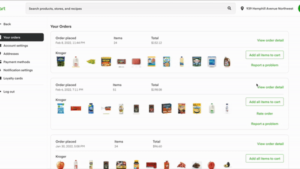 Download receipt example